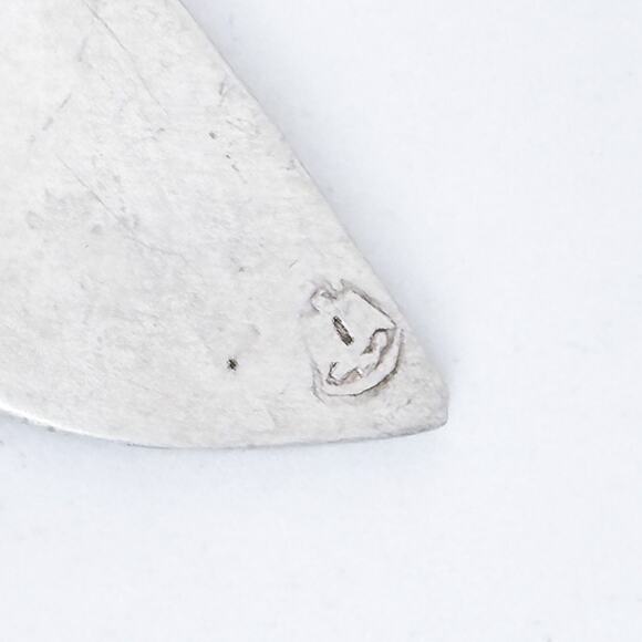 Vintage Mexico Sterling Silver 925 Abalone Inlay Butterfly Brooch - Picture 5 of 7